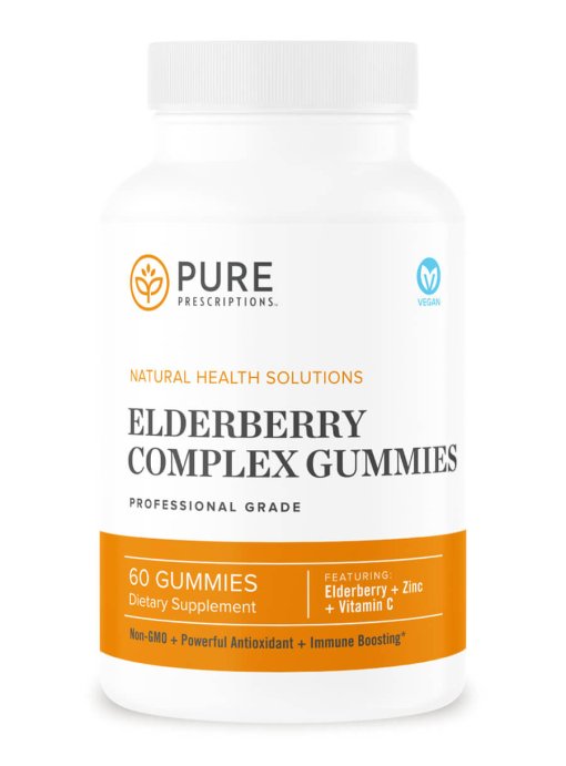 Elderberry Complex Gummies by Pure Prescriptions